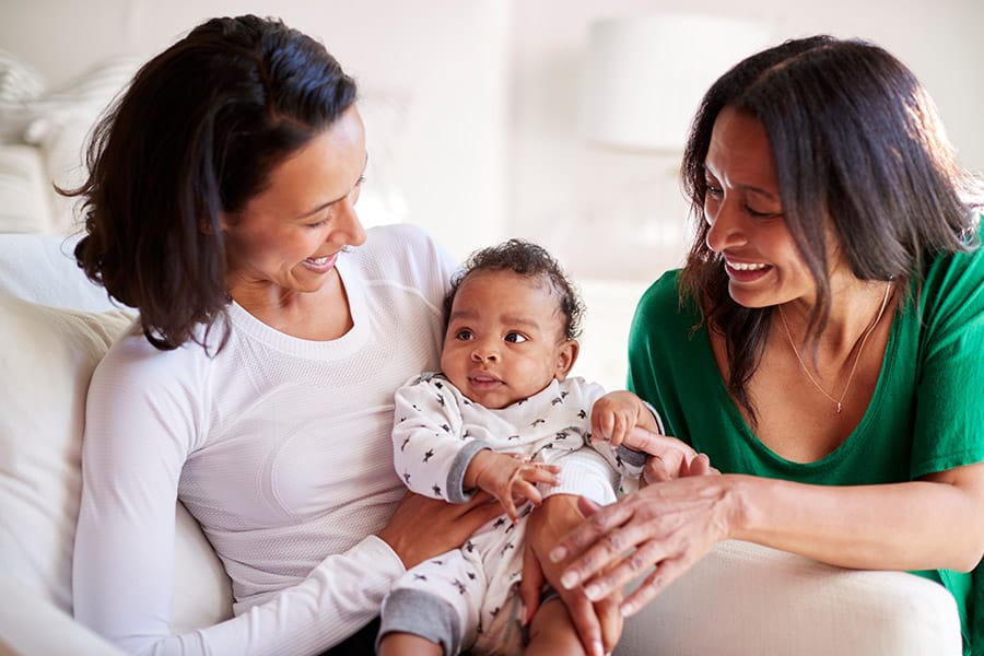 mothers with baby